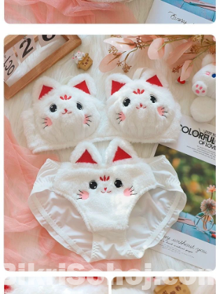 Japanese Cute Plush Bra